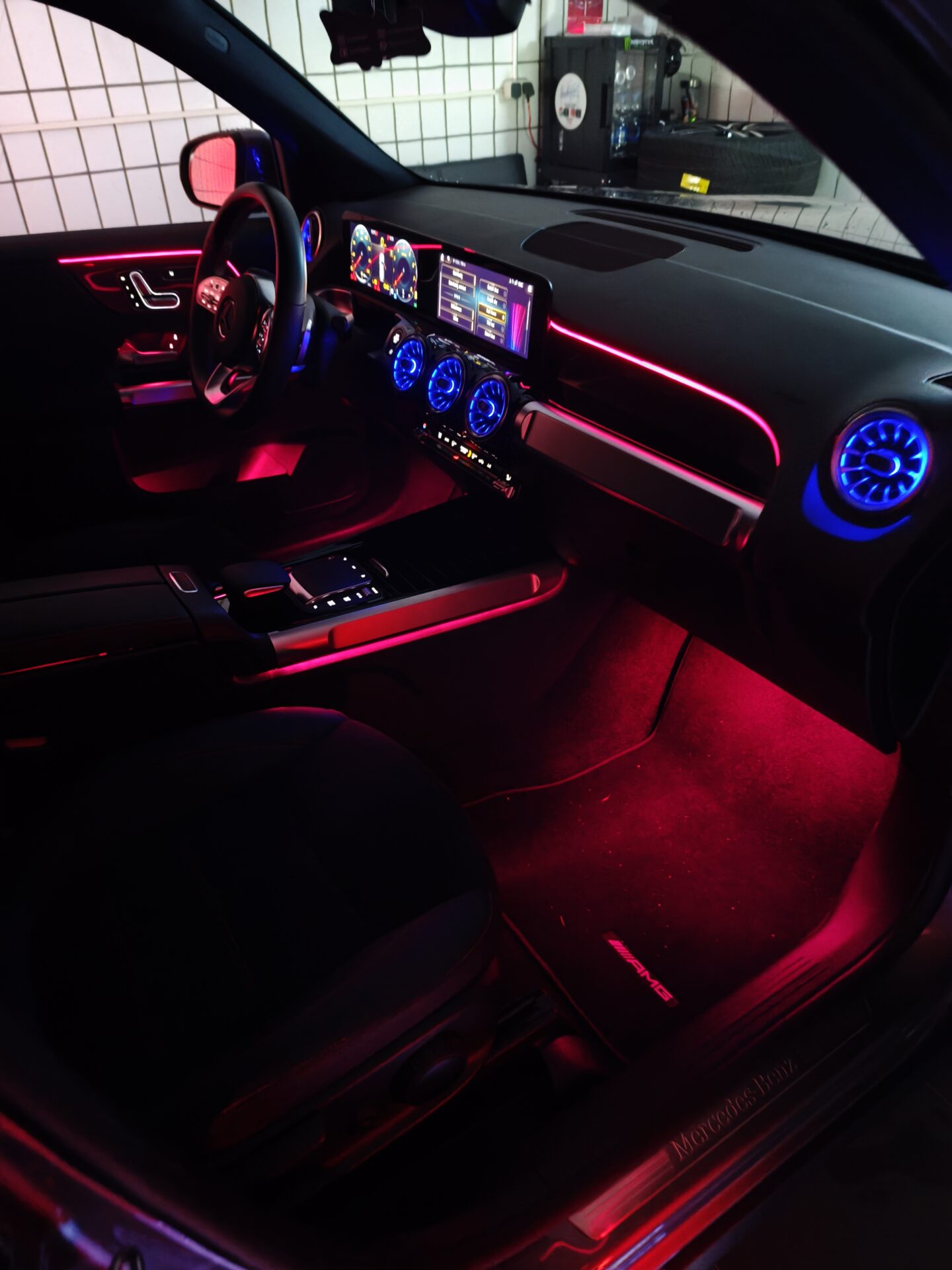 Mercedes Benz GLA / GLB / B Klasse H247 X247 Ambientelicht – Bild 5