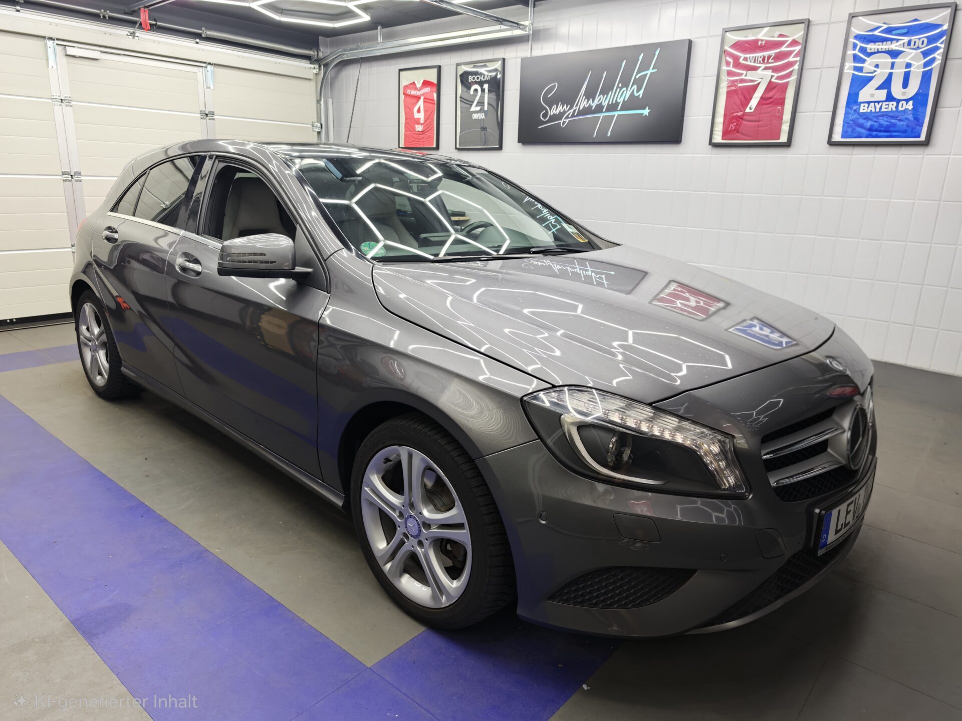 Mercedes Benz A Klasse W176 Ambientelicht Nachrüstung