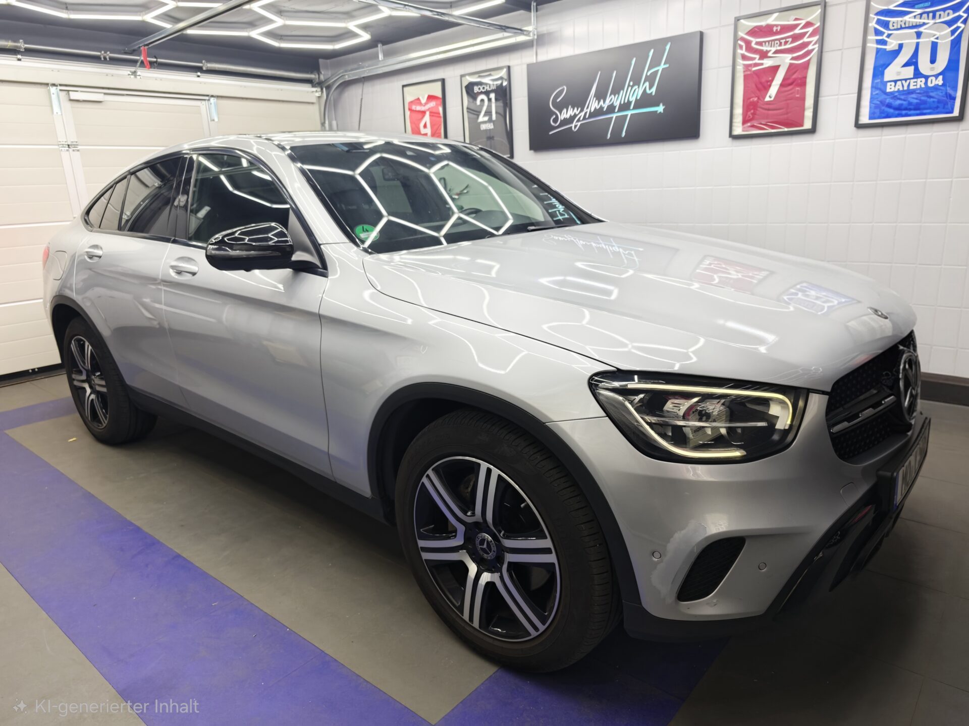 Mercedes Benz C Klasse w205 / GLC x253 Ambientelicht Erweiterung