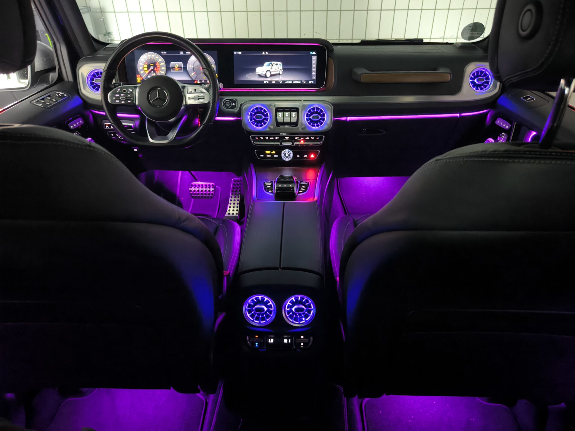 G Klasse W463 LED Lüftungsdüsen und weitere ... – Bild 19