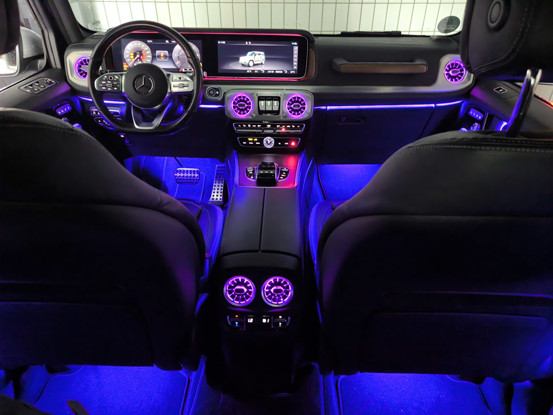 G Klasse W463 LED Lüftungsdüsen und weitere ... – Bild 18
