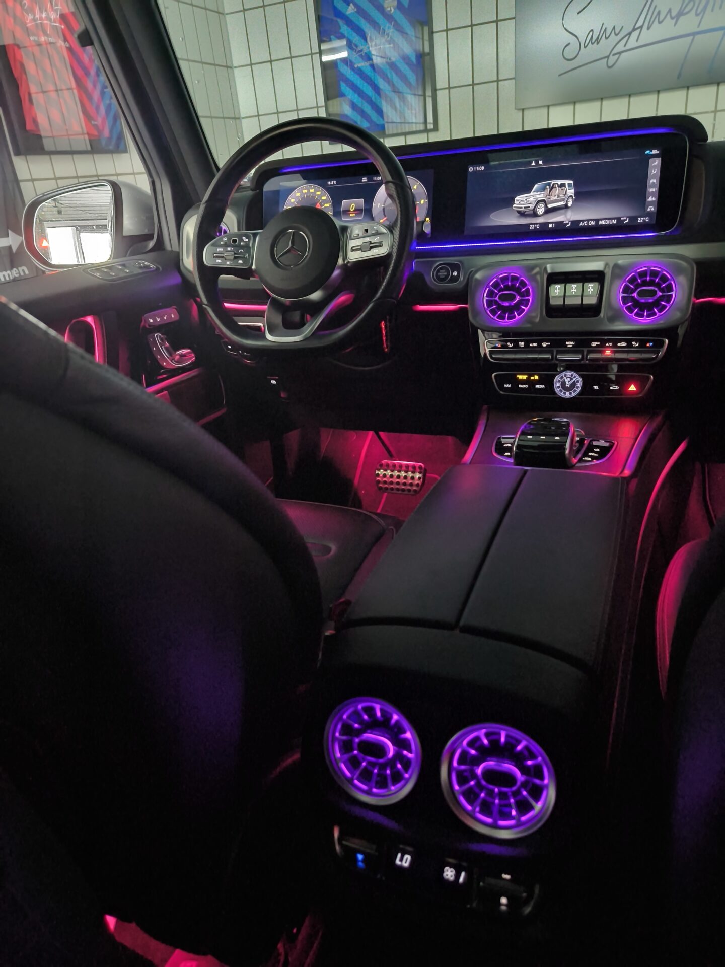 G Klasse W463 LED Lüftungsdüsen und weitere ... – Bild 16
