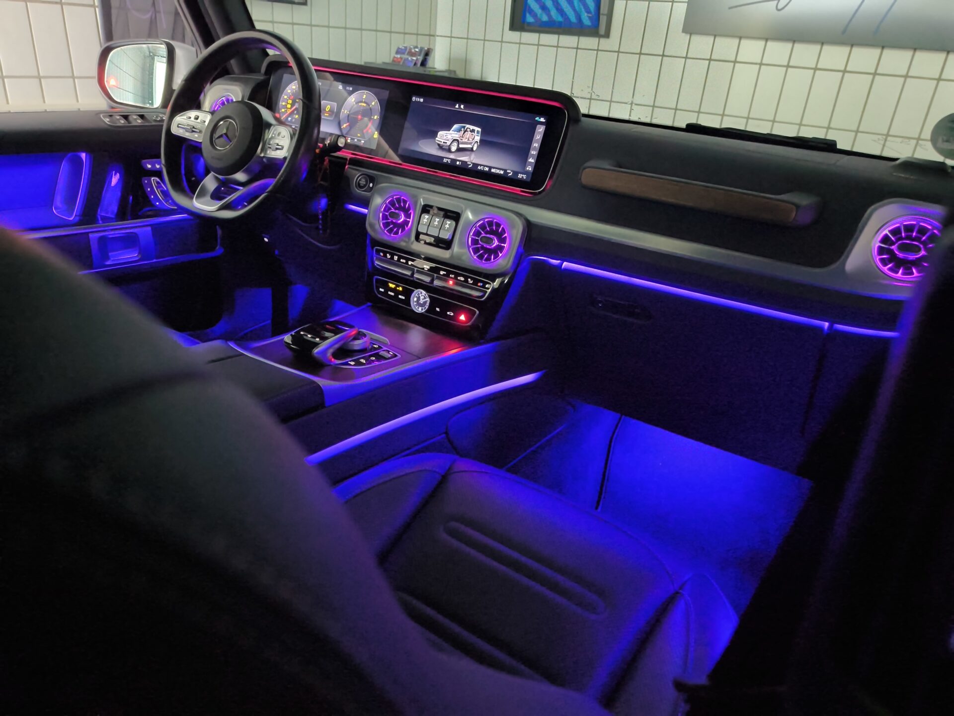 G Klasse W463 LED Lüftungsdüsen und weitere ... – Bild 2