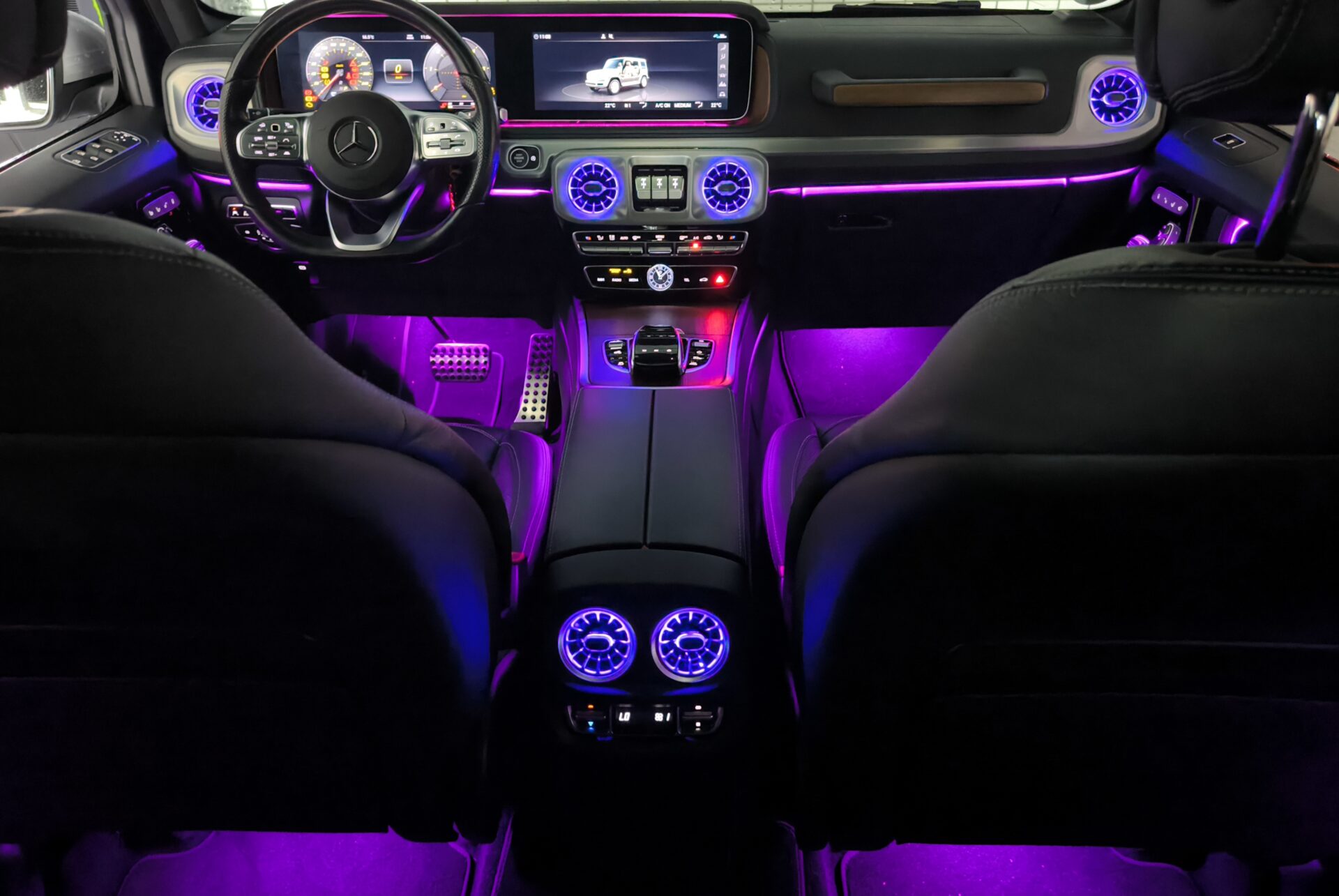 G Klasse W463 LED Lüftungsdüsen und weitere ... – Bild 12