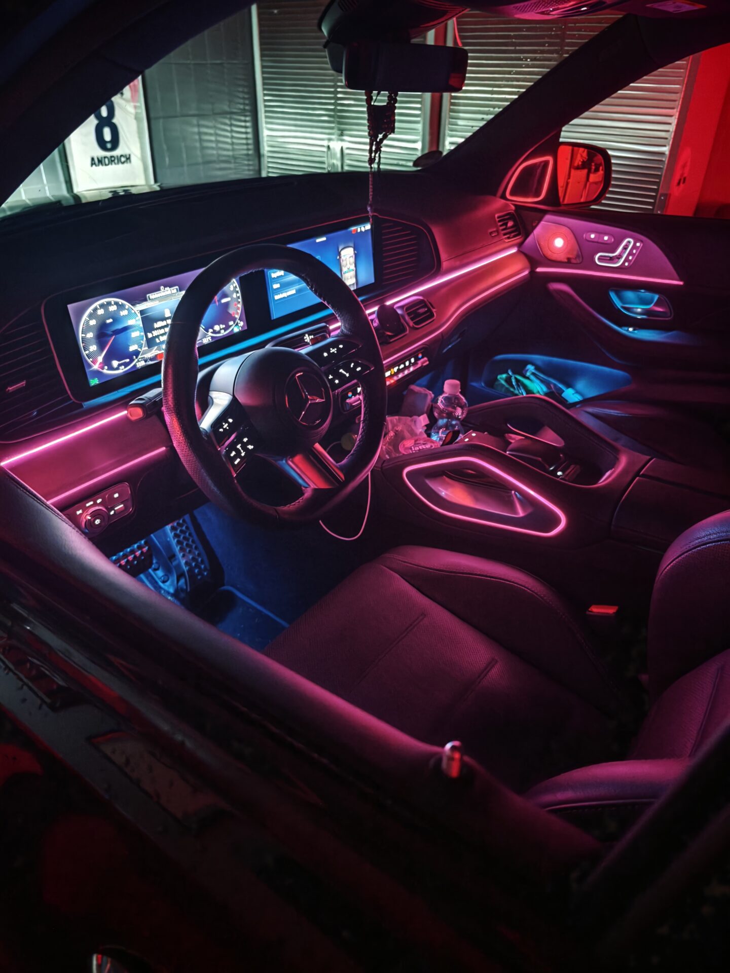 Mercedes Benz GLE / GLS w167 Ambientelicht Erweiterung – Bild 7
