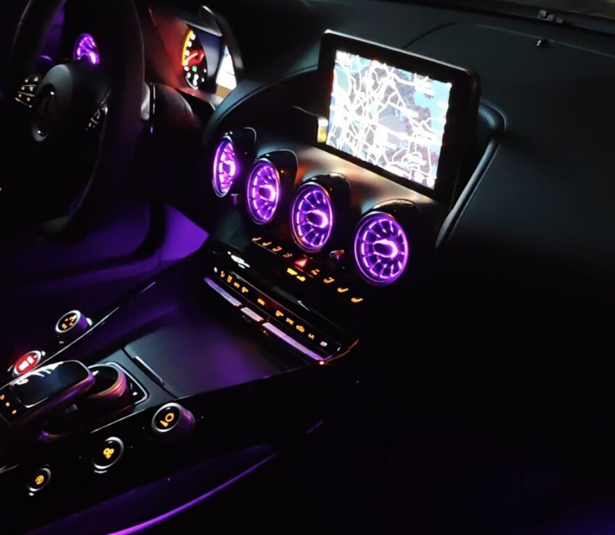 Mercedes Benz AMG GT Ambientelicht Erweiterung – Bild 4
